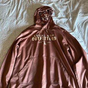 Brown local boy hoodie